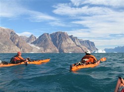 Paddling Scoresby Sound , image by Dan Jones