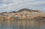 Ittoqqortoormiit from the seaside , summer . Image by Nanu Travel