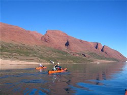 Paddling Scoresby Sound , image by Dan Jones